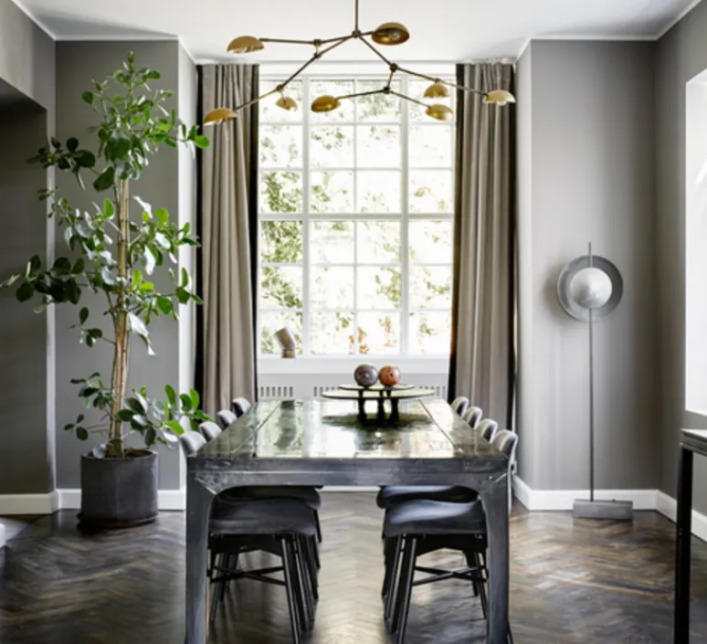 Lampadaire*101 Copenhagen Lampadaire, Dawn, , L40cm, H168cm - gris