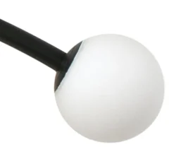 Lampadaire*Faro Lampadaire d'extérieur à piquer, Cuca 650, , IP65, LED, 2700K, 154 lm, L8cm, H65cm - noir et blanc