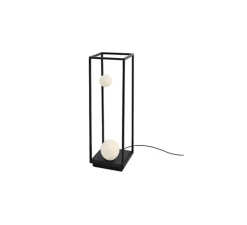 Lampadaire d'extérieur, Abachina, noir, IP65, LED, 3000k, 410 lm, Ø22,5cm, H70cm - Karman