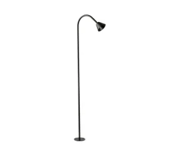 Lampadaire*Faro Lampadaire d'extérieur, borne, Lily 1190, noir, IP65, LED, 2700K, 154 lm, Ø8,5cm, H119cm -