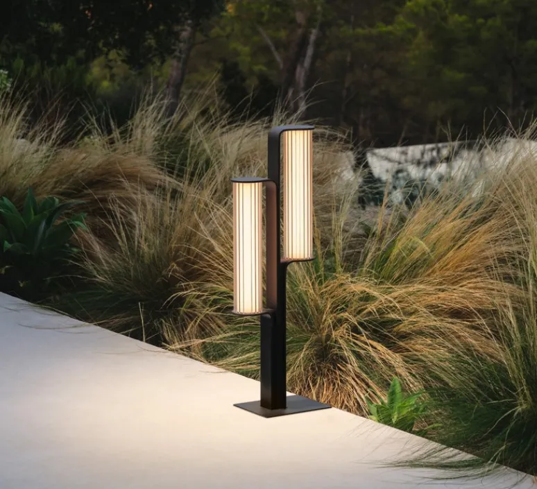 Lampadaire*Vibia Lampadaire d'extérieur, Class, 2805, , IP65, LED, dim, DALI, 2700K, 2376 lm, L22cm, H78,5cm - noir mat