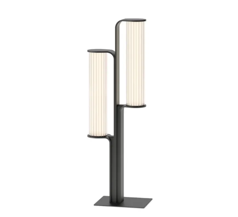 Lampadaire*Vibia Lampadaire d'extérieur, Class, 2805, , IP65, LED, dim, DALI, 2700K, 2376 lm, L22cm, H78,5cm - noir mat