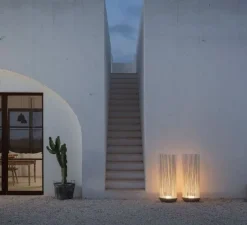 Lampadaire*Karman Lampadaire d'extérieur, Don't touch, , LED, Ø42cm, H108cm - gris