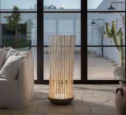 Lampadaire*Karman Lampadaire d'extérieur, Don't touch, , LED, Ø42cm, H108cm - gris