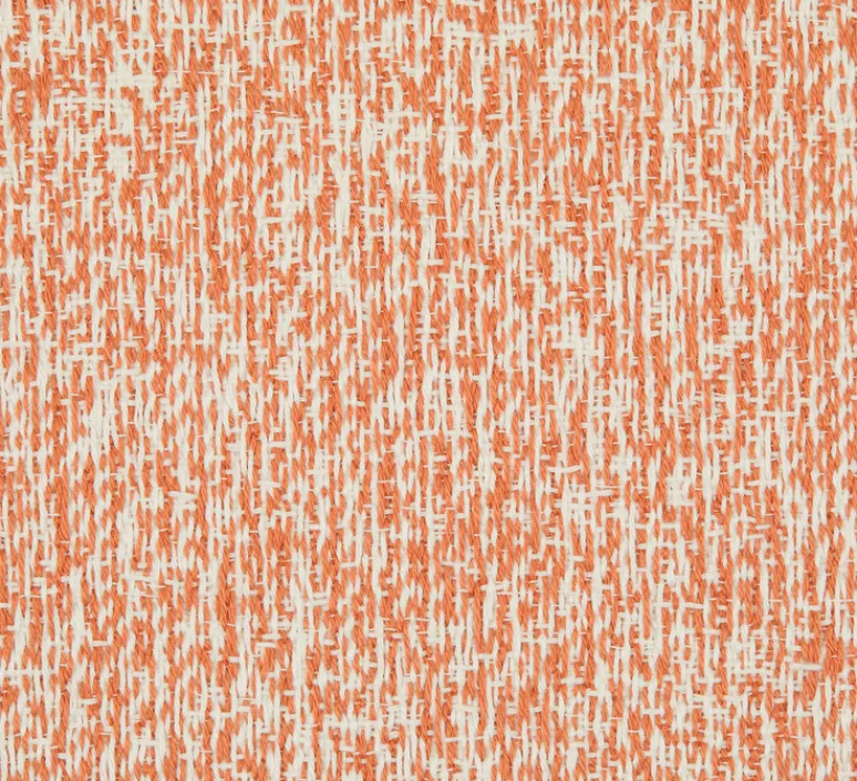 Lampadaire*Contardi Lampadaire d'extérieur, Lagoon, large, abat-jour orange Noumea Goyave, tissu Pierre Frey, structure laquée noire et cuivre, IP68, Ø25cm, H162,4cm - abat-jour orange Noumea Goyage,structure laquée noire et cuivre