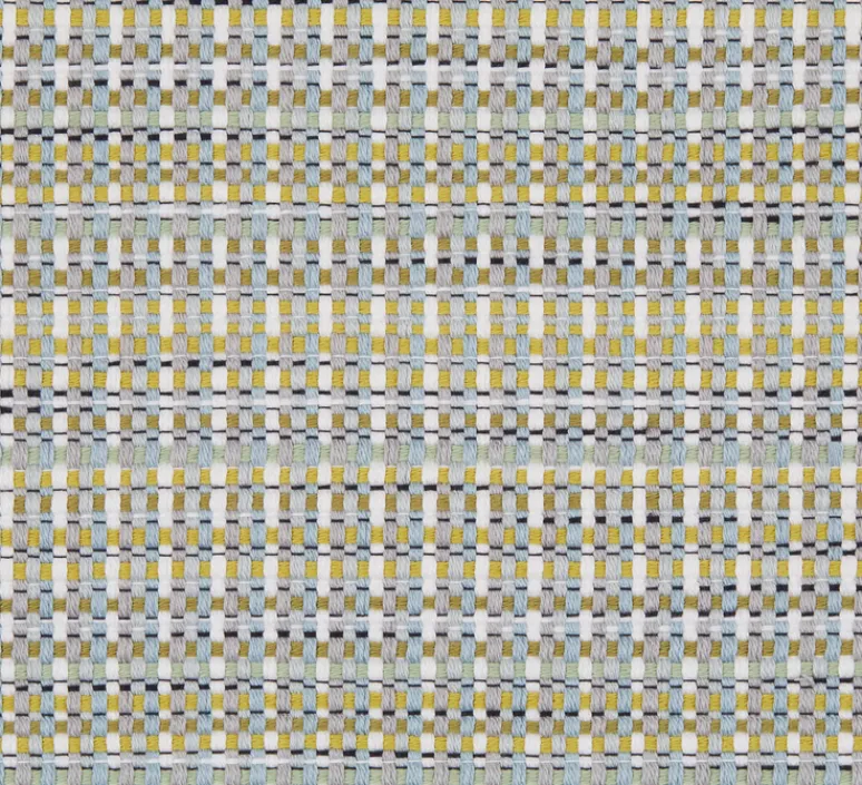 Lampadaire*Contardi Lampadaire d'extérieur, Lagoon, medium, abat-jour vert Dominica Caraibes, tissu Pierre Frey, structure laquée noire et cuivre, , IP68, Ø35cm, H111,4cm - abat-jour vert Dominica Caraibes,structure laquée noire et cuivre,