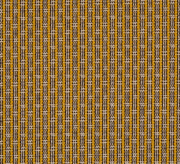 Lampadaire d'extérieur, Lagoon, large, abat-jour vert Bayamo Mimosa, tissu Pierre Frey, structure laquée noire et cuivre, IP68, Ø25cm, H162,4cm - Contardi