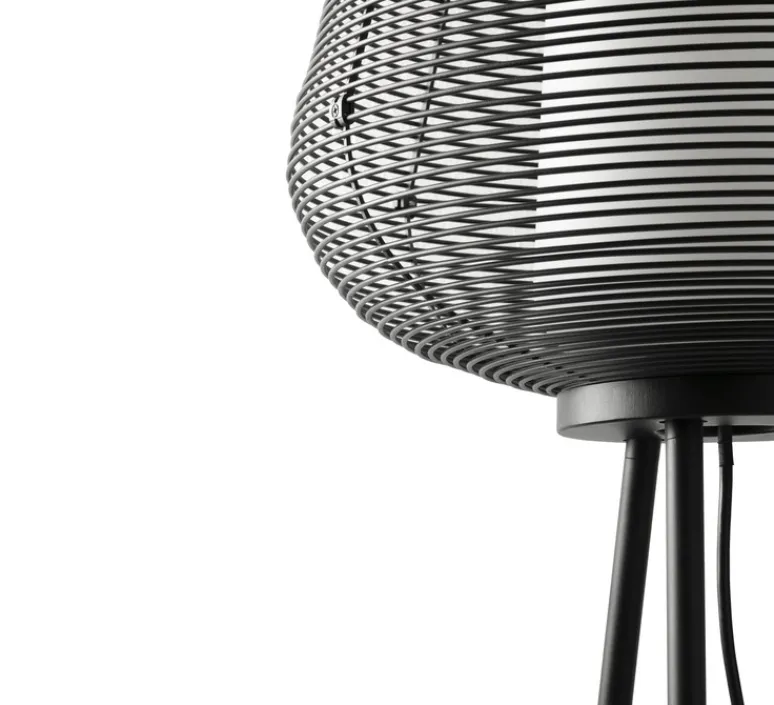 Lampadaire*Faro Lampadaire d'extérieur, Nara, , IP65, Ø56cm, H120cm - noir