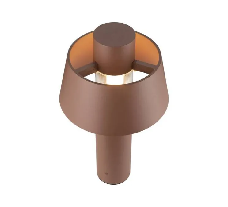 Lampadaire d'extérieur, Photoni 45, rouille, IP65, Ø25cm, H45cm - SLV