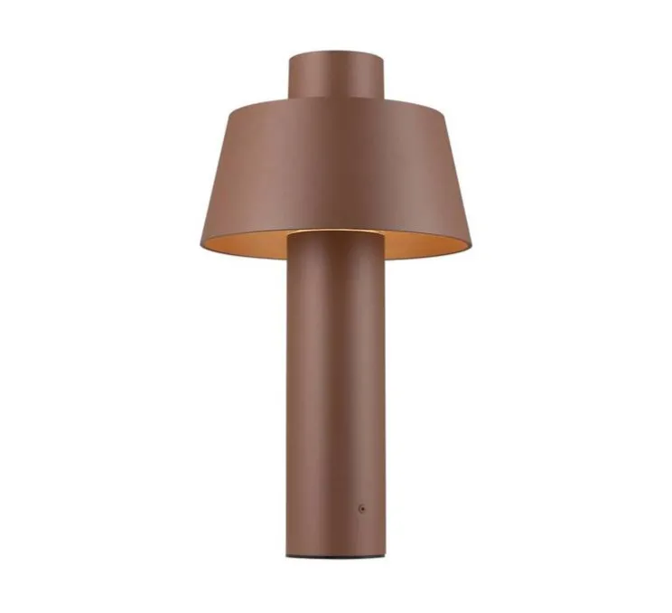 Lampadaire d'extérieur, Photoni 45, rouille, IP65, Ø25cm, H45cm - SLV