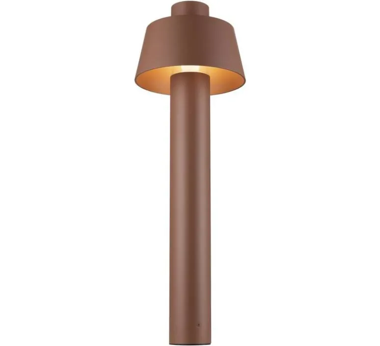 Lampadaire*SLV Lampadaire d'extérieur, Photoni 75, , IP65, Ø25cm, H75cm - rouille