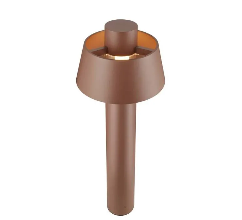 Lampadaire*SLV Lampadaire d'extérieur, Photoni 75, , IP65, Ø25cm, H75cm - rouille