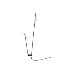 Lampadaire*Karman Lampadaire d'extérieur, Pois, , IP65, LED, 3000K, 410 lm, Ø11,5cm, H118cm - noir, blanc