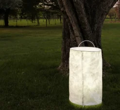 Lampadaire*Gervasoni Lampadaire d'extérieur, Ripple 195, , IP67, LED, Ø37cm, H70cm - blanc