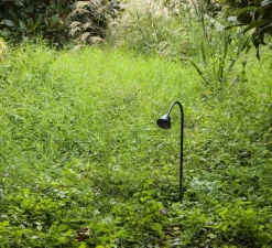 Lampadaire*Faro Lampadaire d'extérieur sur piquet, borne, Lily 300, , IP65, LED, 2700K, 154 lm, Ø8,5cm, H30cm - noir