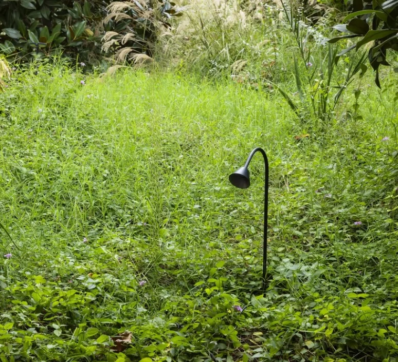 Lampadaire*Faro Lampadaire d'extérieur sur piquet, borne, Lily 300, , IP65, LED, 2700K, 154 lm, Ø8,5cm, H30cm - noir