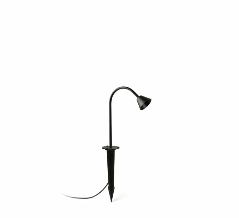 Lampadaire*Faro Lampadaire d'extérieur sur piquet, borne, Lily 300, , IP65, LED, 2700K, 154 lm, Ø8,5cm, H30cm - noir