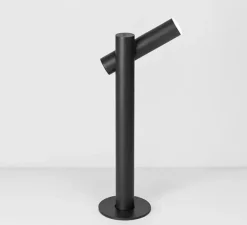 Lampadaire*Estiluz Lampadaire d'extérieur, Tik p-4097X, , IP65, LED, 3000K, 763 lm, L10cm, H36,9cm - noir anthracite