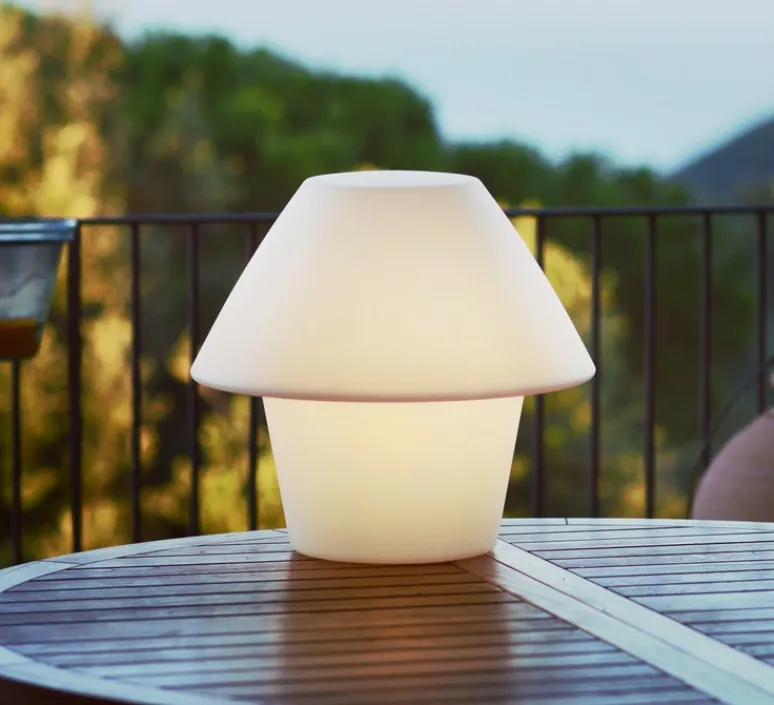 Lampadaire*Faro Lampadaire d'extérieur, Versus, , H124cm, IP44 - blanc