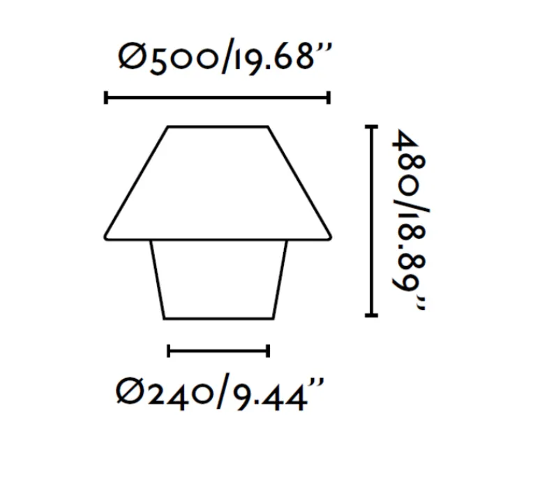 Lampadaire*Faro Lampadaire d'extérieur, Versus, , H124cm, IP44 - blanc