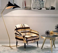 Lampadaire*Gong Lampadaire, Dino, , Ø60cm, H157cm - noir