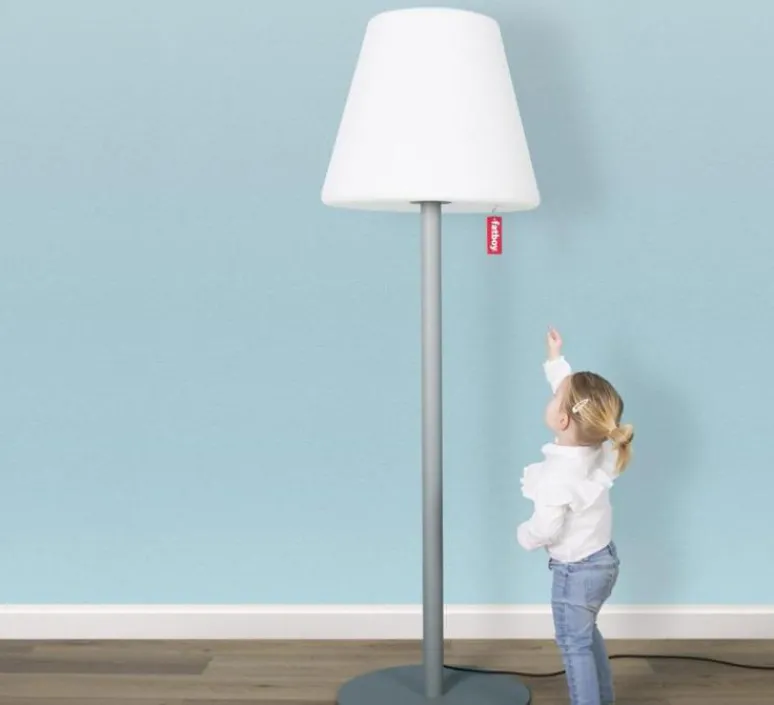 Lampadaire|Lampe*Fatboy Lampadaire, Edison the Giant, gris souris, LED, IP 55, Ø58cm, H182cm - gris clair