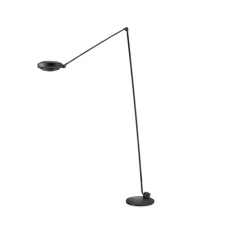 Lampadaire, Elle LED, Black Soft Touch, LED, dim, 2700K, 2280 lm, L94cm, H200cm - Lumina