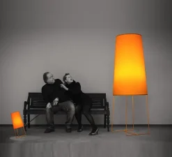 Lampadaire*Fraumaier Lampadaire, Fatsophie, , DIM, H198cm - orange