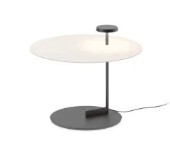 Lampadaire, Flat 5950, blanc, LED, dim, 2700K, 1200 lm, Ø55cm, H43cm - Vibia