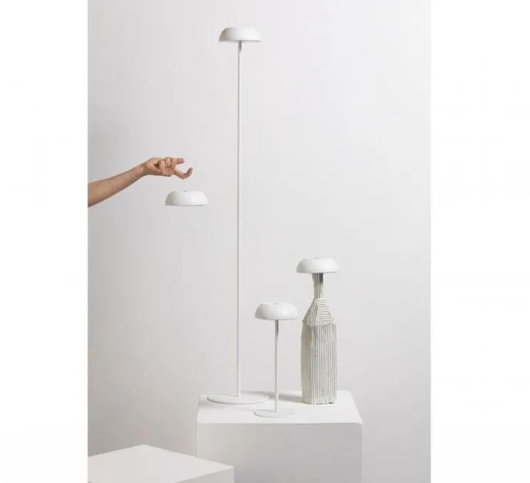 Lampadaire, Float, blanc, IP55, Ø13,5cm, H117,7cm - Axolight