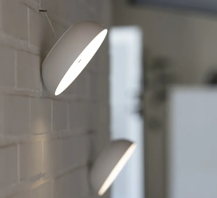 Lampadaire, Float, blanc, IP55, Ø13,5cm, H117,7cm - Axolight