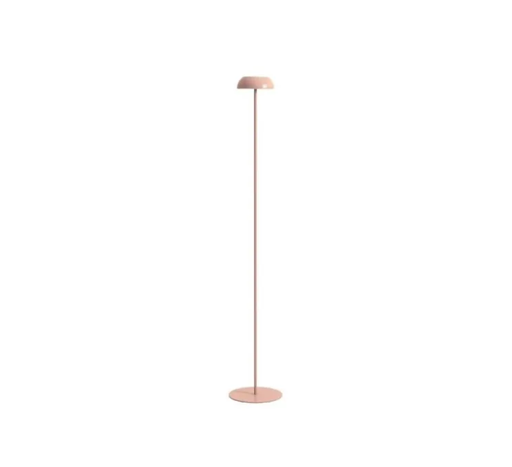 Lampadaire, Float, poudre de mauve, blanc, IP55, LED, dim, 2700K, 200 lm, Ø20cm, H119,7cm - Axolight