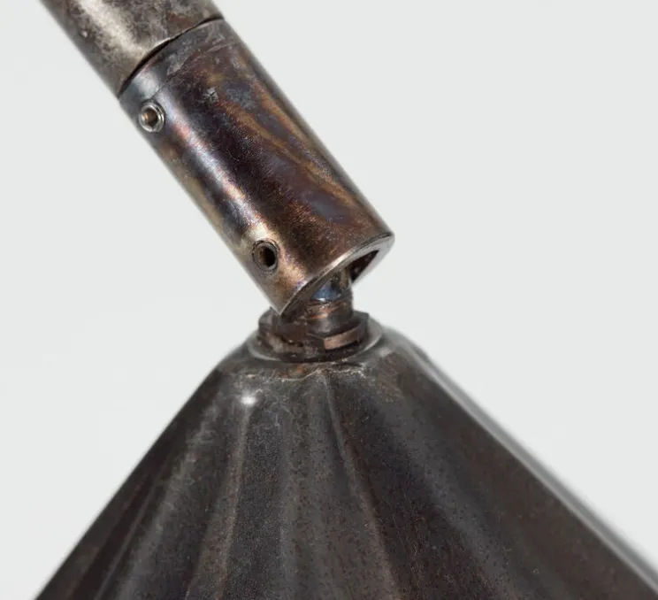 Lampadaire, Flola, marron antique, Ø30cm, H130cm - House Doctor