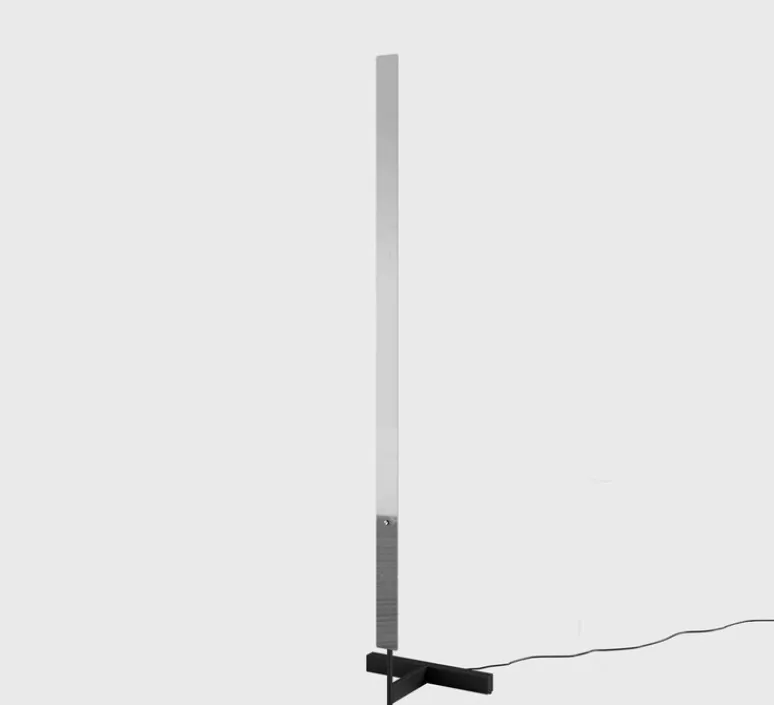 Lampadaire*Anour Lampadaire, F-Model, , LED, dim, 2700K, 2050 lm, L37cm, H164cm - acier inoxydable
