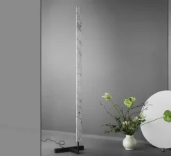 Lampadaire*Anour Lampadaire, F-Model, , LED, dim, 2700K, 2050 lm, L37cm, H164cm - blanc