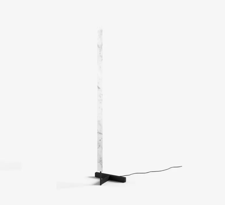 Lampadaire*Anour Lampadaire, F-Model, , LED, dim, 2700K, 2050 lm, L37cm, H164cm - blanc