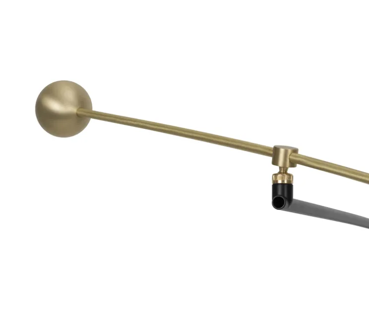 Lampadaire, G1 Guariche Large, craie, L115cm, H175cm - Sammode