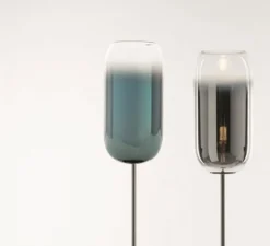 Lampadaire*Artemide Lampadaire, Gople floor, , L21cm, H170cm, LED, 3000K - bleu
