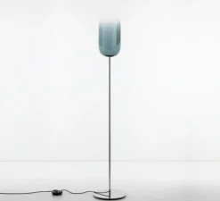 Lampadaire*Artemide Lampadaire, Gople floor, , L21cm, H170cm, LED, 3000K - bleu