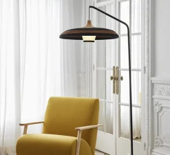 Lampadaire*Forestier Lampadaire, Grass, , L120cm, H180cm - marron