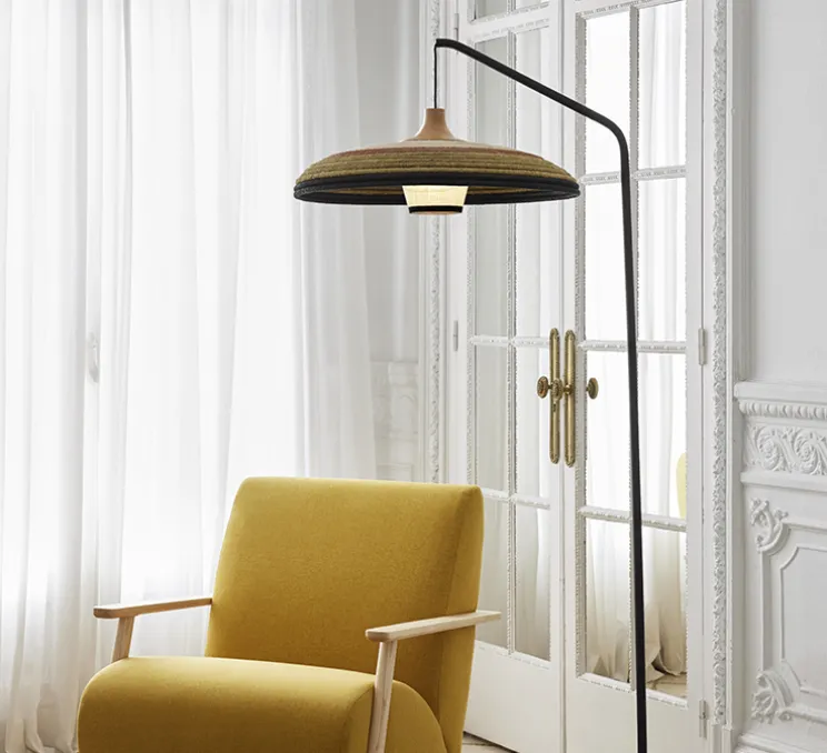 Lampadaire, Grass, vert, L120cm, H180cm - Forestier