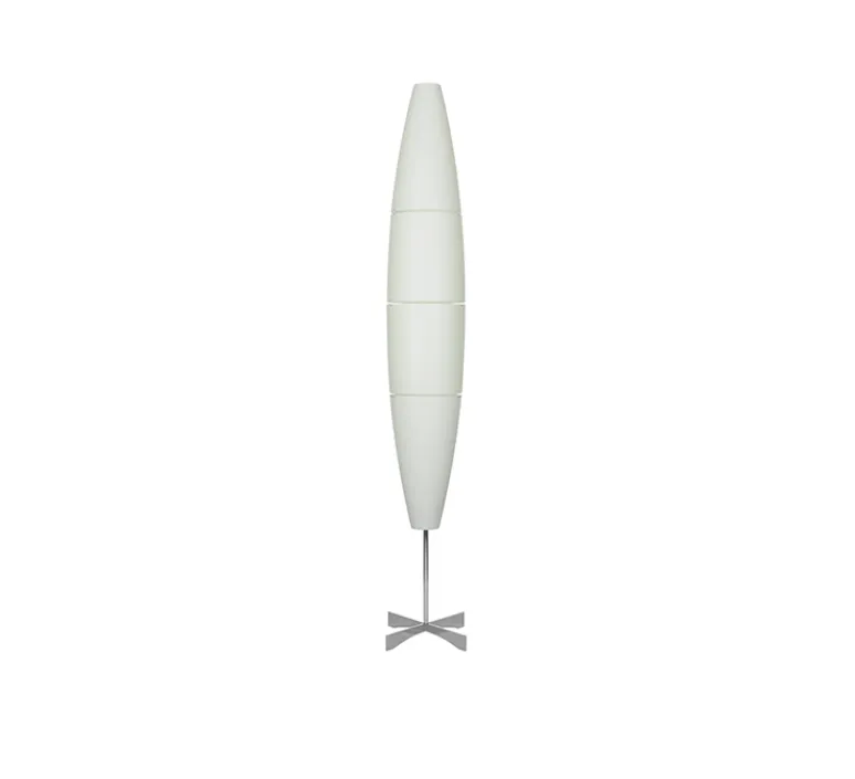 Lampadaire*Foscarini Lampadaire, Havana, , Ø23cm, H172cm - blanc et aluminium