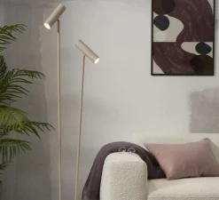 Lampadaire, Havana, sable, l30cm, H161cm - It's about Romi