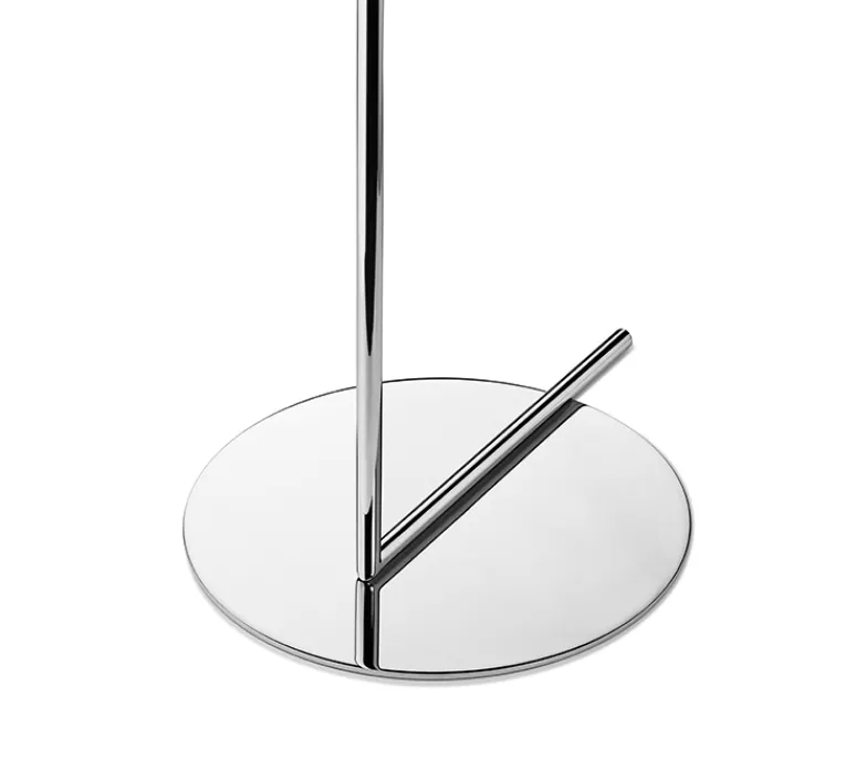 Lampadaire*Flos Lampadaire, IC Lights Floor 1, , Ø27,5cm, H135cm - opalin et chrome