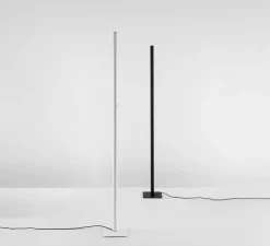 Lampadaire, Ilio Mini, blanc, LED, dim, 2700K, 2500lm, Ø4cm, base Ø22cm, H175cm - Artemide