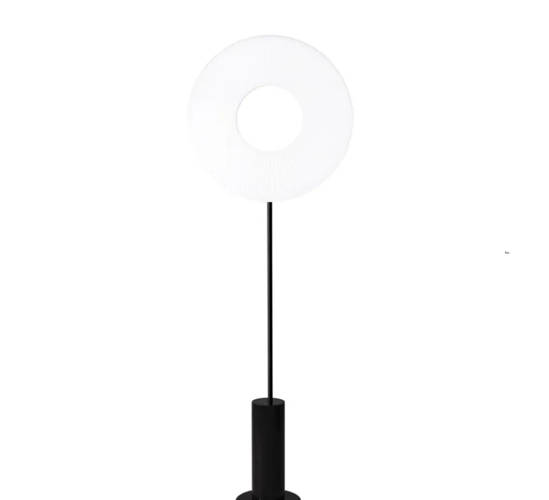 Lampadaire*Dix heures dix Lampadaire, Iris Totem 60, , LED, dim, 2700K, 5250 lm, L60cm, H170,4cm - Marbre noir