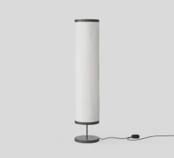 Lampadaire, Isol Floor 30/126, noir, Ø30cm, H148cm - Astep