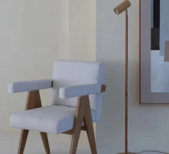 Lampadaire*Good&Mojo Lampadaire, Java, , Ø23cm, H141cm - naturel