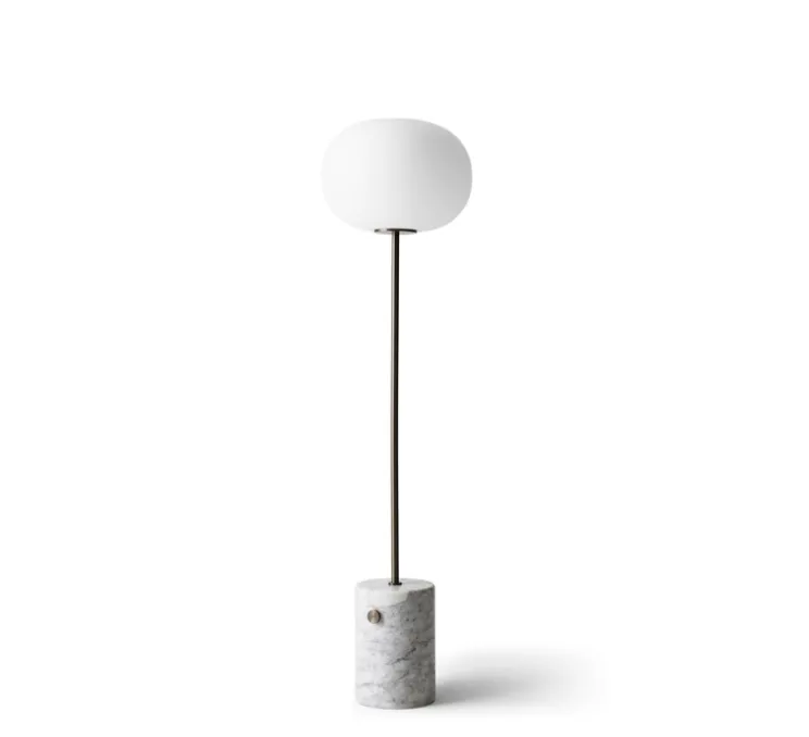 Lampadaire, JWDA , marbre, laiton bruni, Ø39cm, H150cm - Audo Copenhagen