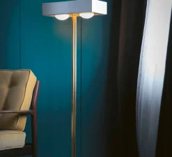 Lampadaire*Bert frank Lampadaire, Kernel, , LED, L40cm, H130cm - blanc